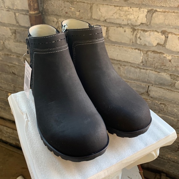 NWT JSPORT JBU Jenna Double Zip Bootie Black - Picture 7 of 8